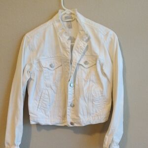 White Jean Jacket